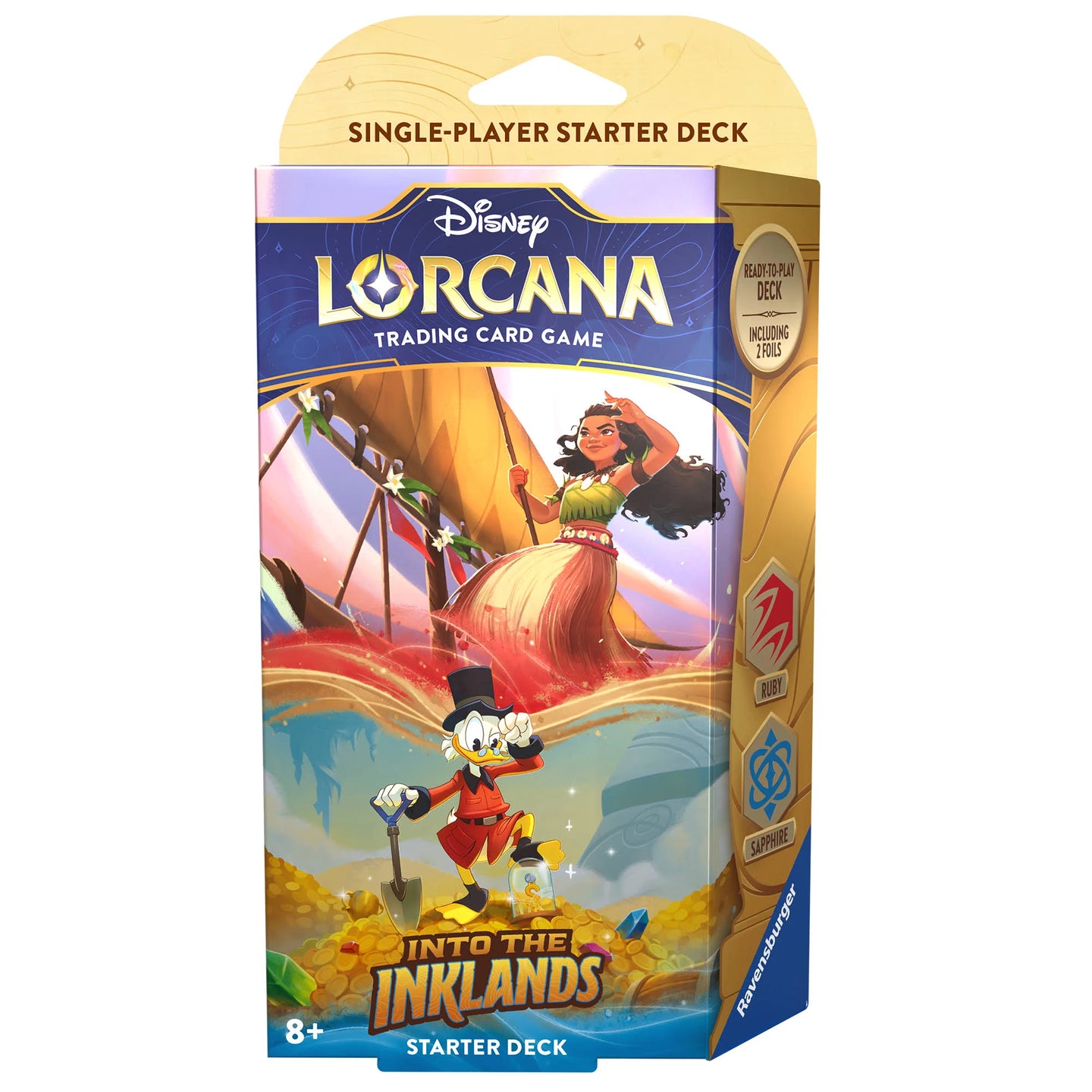 Lorcana - Into The Inkland Starter Deck  Ruby & Sapphire