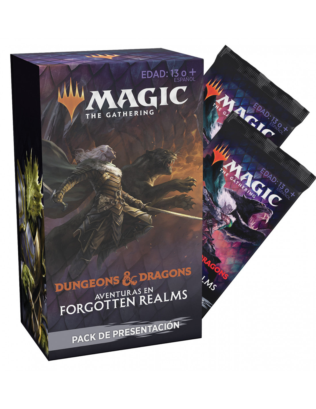 MTG - Dungeons & Dragons Aventuras en Forgotten Realms - Pack de Presentación